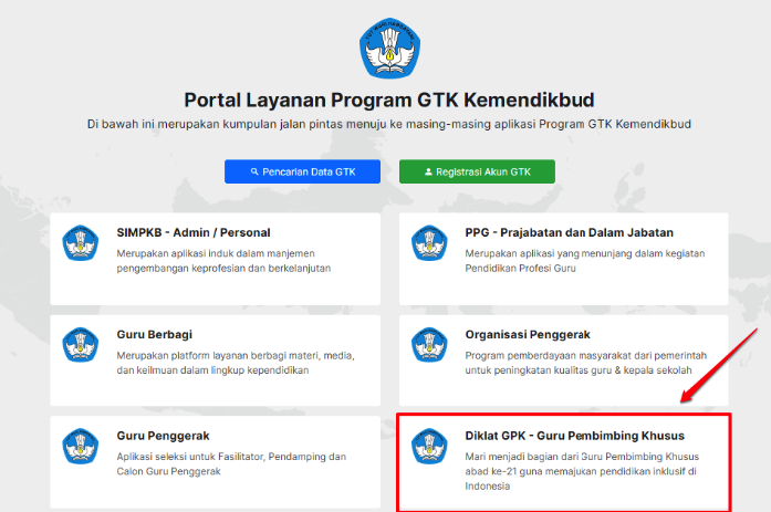 SIM PKB Guru Pembimbing Khusus
