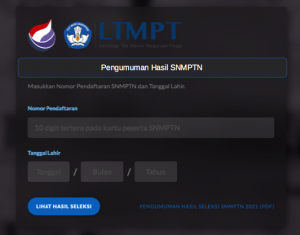 pengumuman hasil snmptn